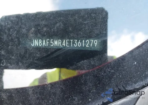 2014 Nissan Juke S из США, поврежденный, VIN JN8AF5MR4ET361279